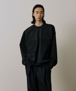UJOH(ウジョー)】 Pocket Long Sleeve Pullover｜PARIGOT ONLINE