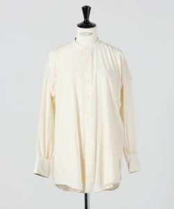 LEMAIRE(ルメール)】 LONG SHIRT WITH HALF PLACKET｜PARIGOT