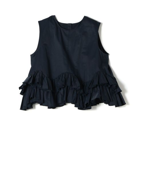 MARILYN MOON(マリリンムーン)】 2way spiral raffle sleeveless MARILYN MOON(マリリンムーン)】 2way spiral raffle sleeveless