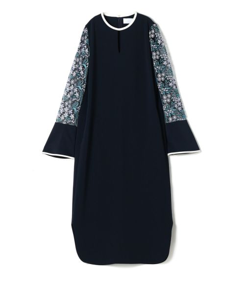 Mame Kurogouchi(マメ クロゴウチ)】 Floral Lace-Sleeve Mame Kurogouchi(マメ クロゴウチ)】 Floral Lace-Sleeve