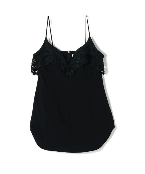 Mame Kurogouchi(マメ クロゴウチ)】 Embroidered Camisole Top Mame Kurogouchi(マメ クロゴウチ)】 Embroidered Camisole Top