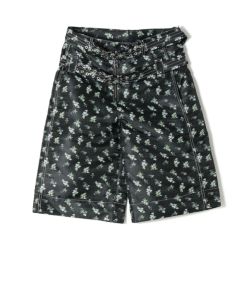 GANNI/ガニー】Cotton Poplin Elasticated Shorts：ショート