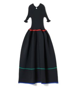 CFCL(シーエフシーエル)】 POTTERY SHORT SLEEVE DRESS｜PARIGOT