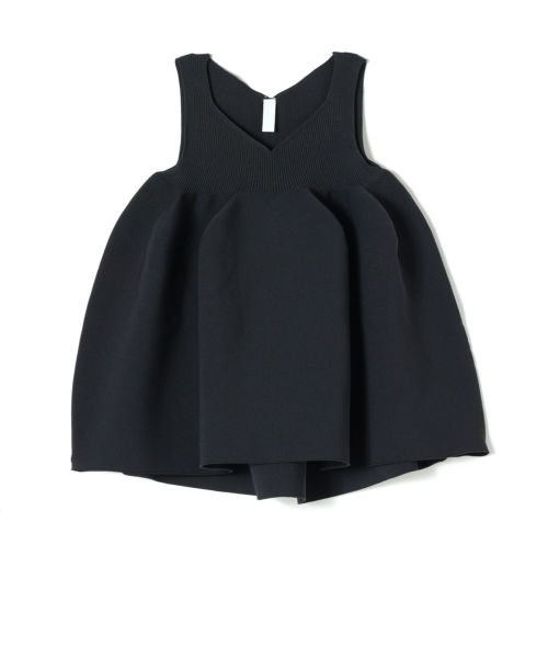CFCL(シーエフシーエル)】 POTTERY SLEEVELESS BUST FLARE TOP