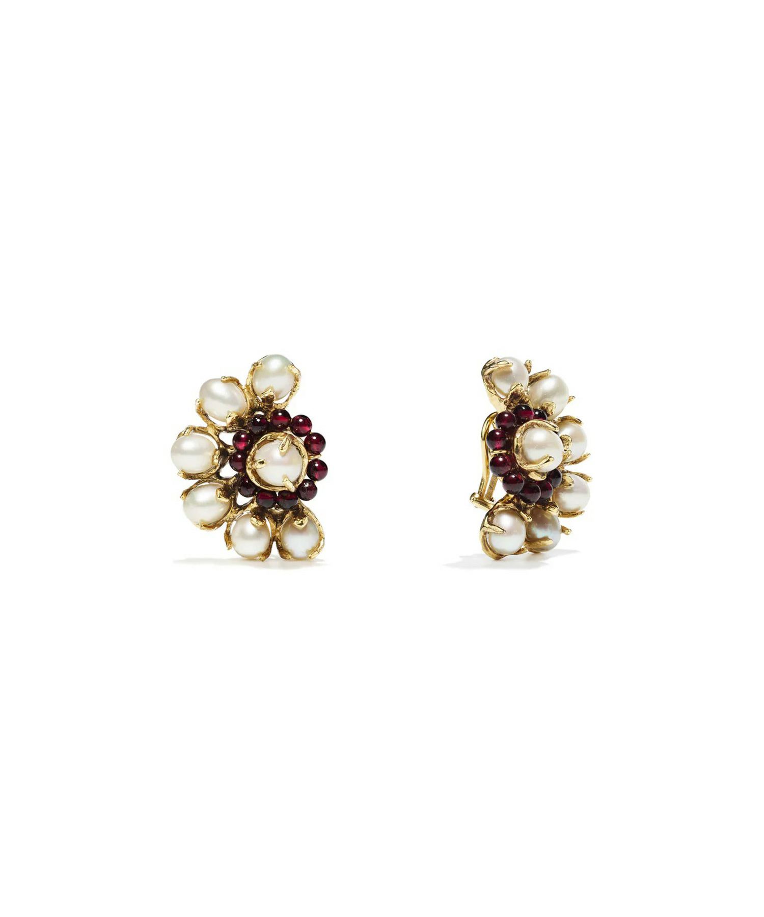 White and Garnet