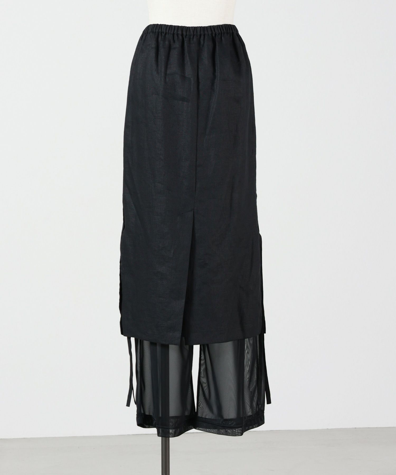 ENFOLD(エンフォルド)】 SHEER LAYERED PANTS｜PARIGOT ONLINE（パリゴ 