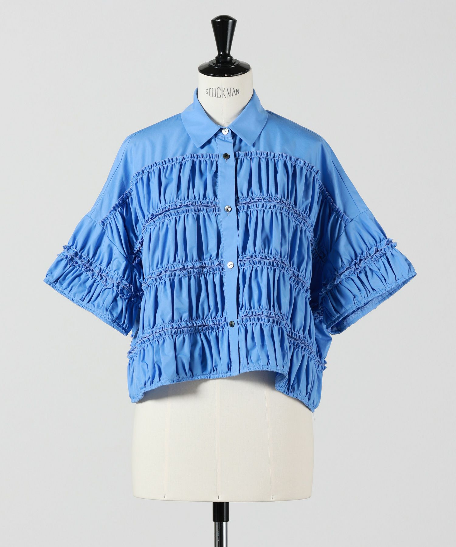 ENFOLD(エンフォルド)】 TIERED GATHER SHIRT｜PARIGOT ONLINE（パリゴ  