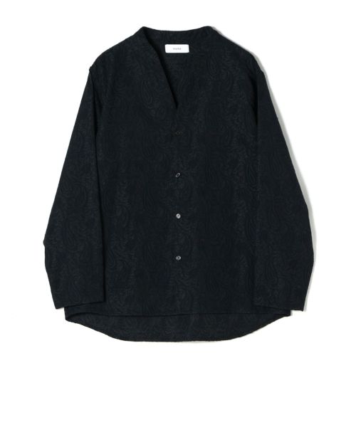 MARKAWARE SKIPPER SHIRT ブラック marka（マーカ）の「【MARKAWARE/マーカウェア】SKIPPER SHIRT