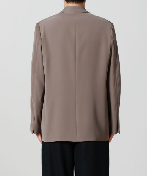 CULLNI(クルニ)】 Double Cloth Twill Zip Pcket Tailored