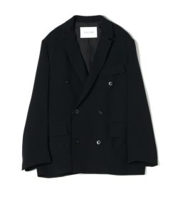 YO　CULLNI ロングシャツコート　グリーン CULLNI（クルニ）の「24-AW-039 / Wool Melton Double Pocket