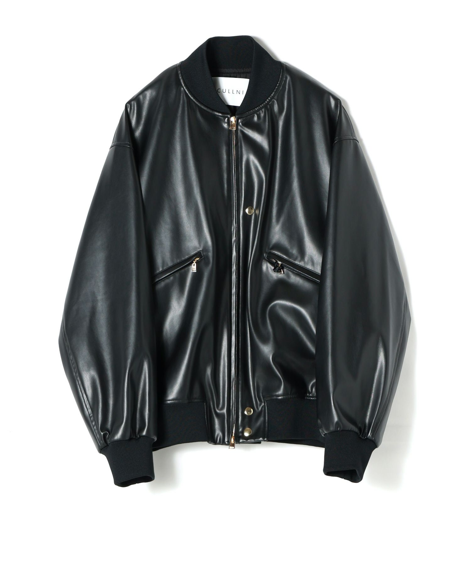 CULLNI(クルニ)】 Faux Leather Flight Jacket｜PARIGOT ONLINE