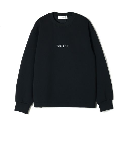CULLNI(クルニ)】 CULLNI Logo Embroidery Long Sleeve Pullover