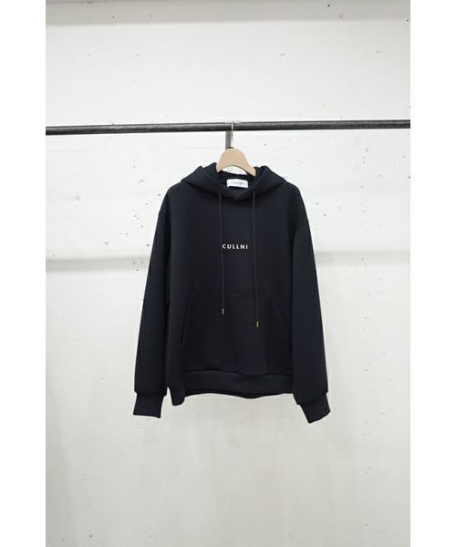 クルニ　CULLNI hooded pullover サイズ2 CULLNI(クルニ)】 《25AW予約》CULLNI Logo Embroidery Hoodie