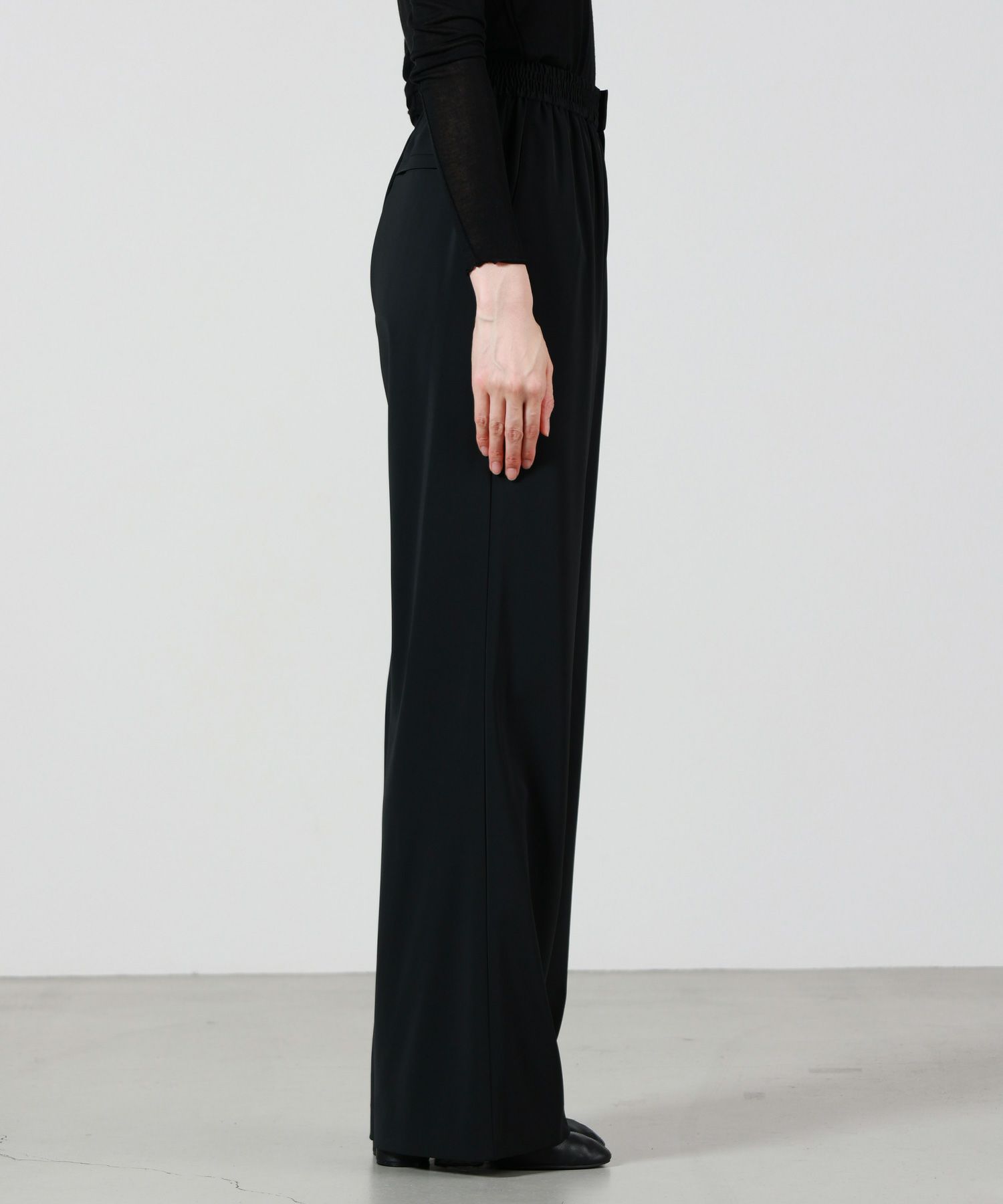 HYKE(ハイク)】 STRETCH WIDE LEG PANTS｜PARIGOT ONLINE（パリゴ  