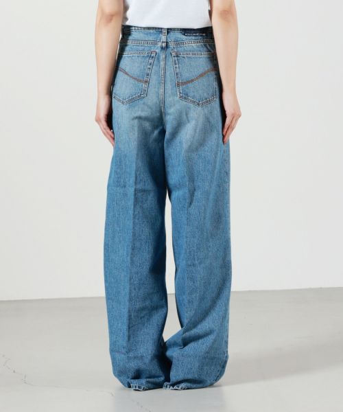 [Stella McCartney]ニューロングジーンズ STELLA McCARTNEY(ステラ・マッカートニー)】 ストレート ワイド