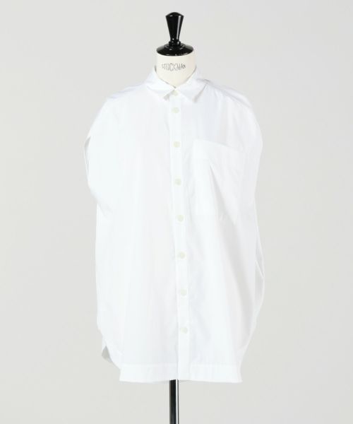 ENFOLD(エンフォルド)】 CIRCLE SLEEVELESS-SHIRT｜PARIGOT