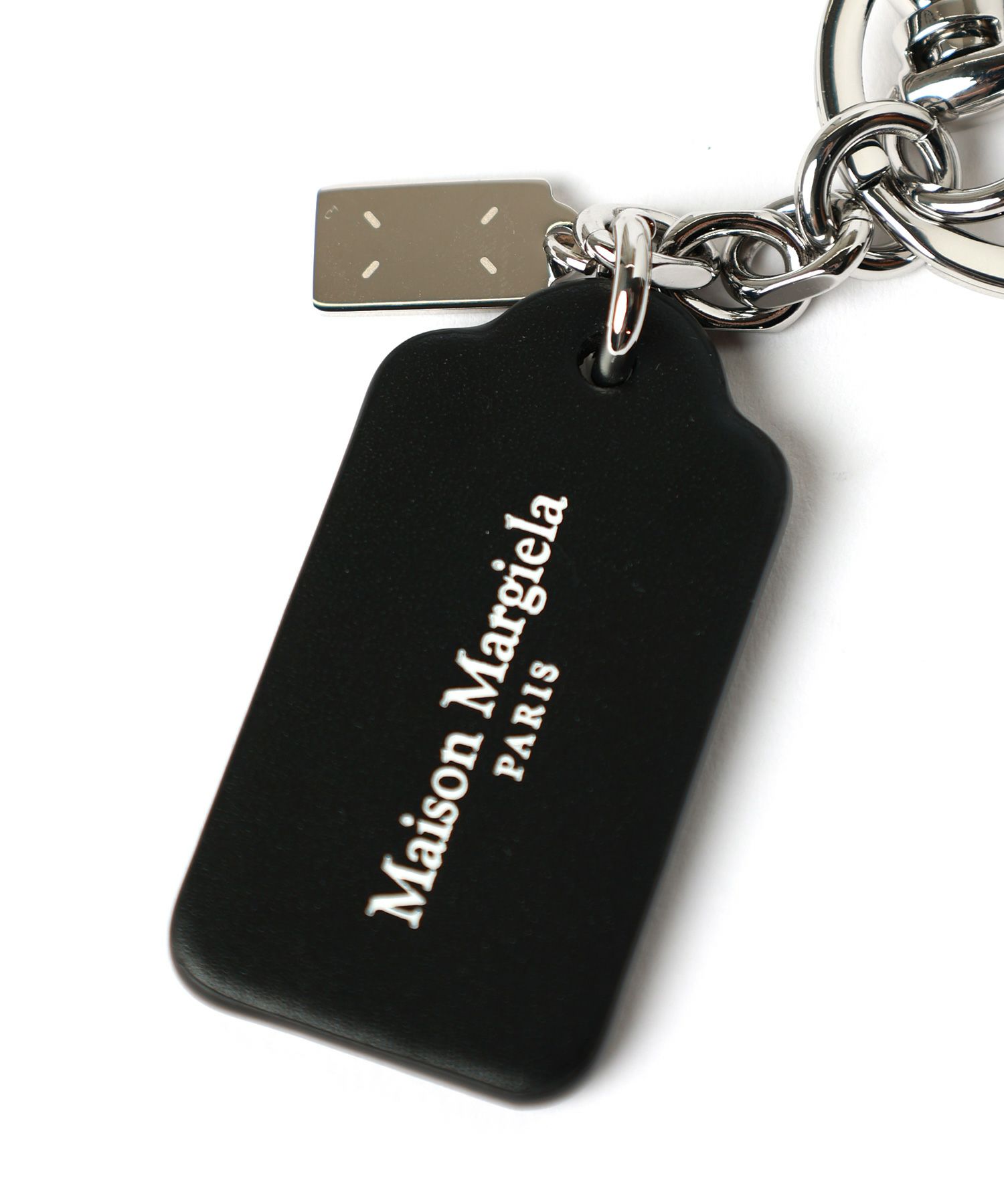 Maison Margiela(メゾンマルジェラ)】 4ステッチ タグキーリング