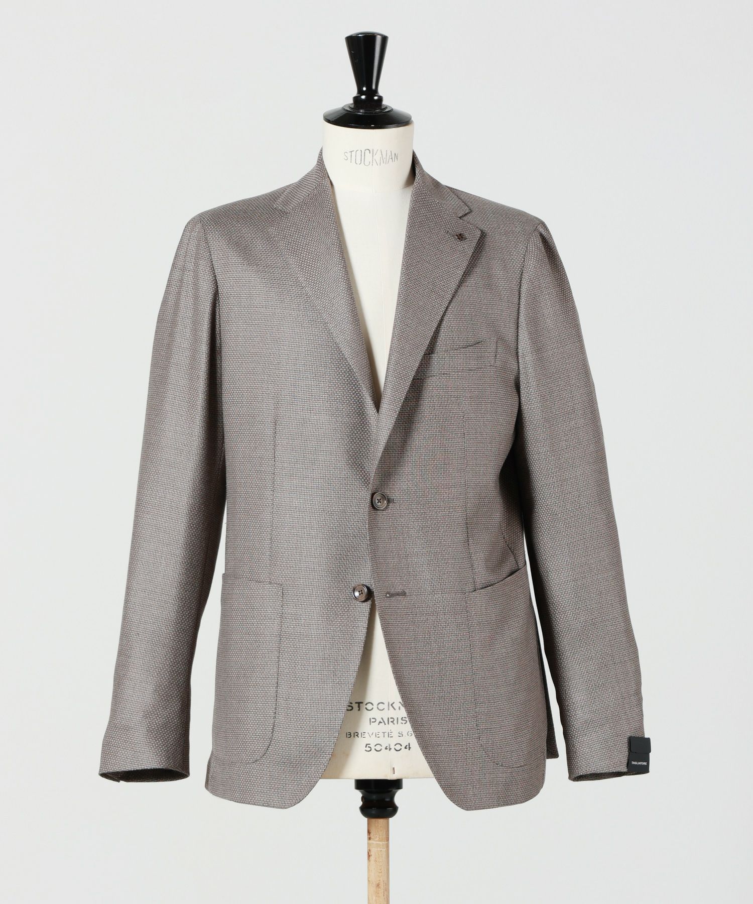 TAGLIATORE(タリアトーレ)】 MONTECARLO/SUPER110'sウールホップサック