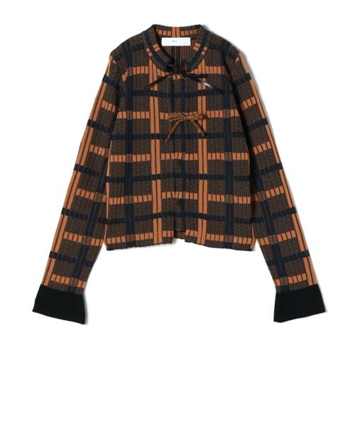 TOGA PULLA(トーガプルラ)】 RIB KNIT CARDIGAN｜PARIGOT ONLINE