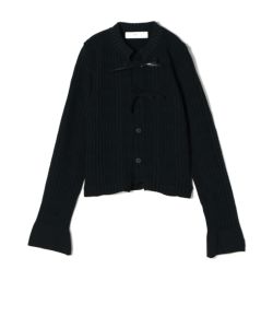 TOGA PULLA(トーガプルラ)】 RIB KNIT CARDIGAN｜PARIGOT ONLINE