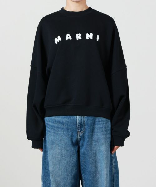 MARNI(マルニ)】 ロゴプリントスウェットシャツ｜PARIGOT ONLINE