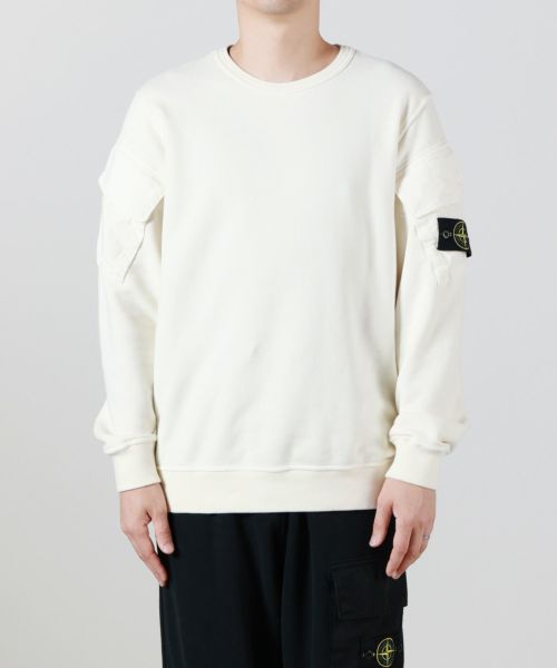 Stone  ストーンアイランド オーガニックコットンフリース STONE ISLAND - 【残りわずか】6100008 / ORGANIC COTTON WAFFLE