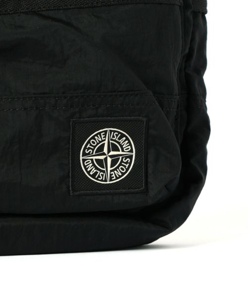 ストーンアイランド STONE  ロゴ刺繍 ポーチバッグ 使用感 ストーンアイランド STONE ISLAND ロゴ刺繍 ポーチバッグ 使用感