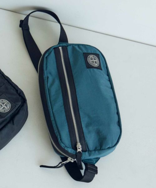 STONE ISLAND(ストーンアイランド)】 ベルトバッグ ファスナー