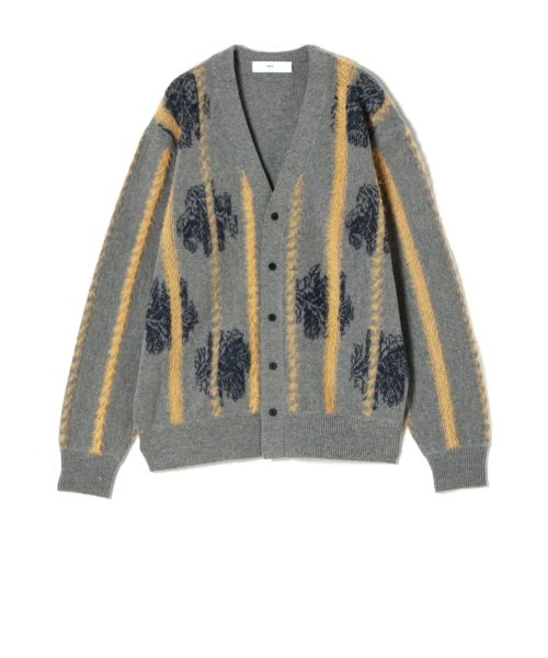 TOGA VIRILIS トーガ 柄 アニマル モヘア ニット カーディガン TOGA VIRILIS（トーガ ビリリース）の「Mohair jacquard knit