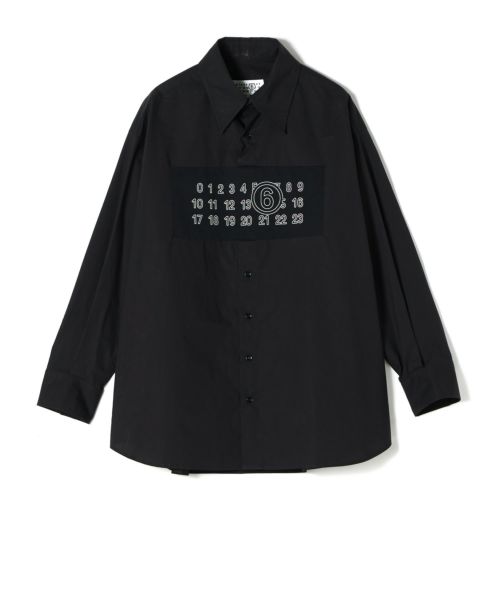 MM6 レース切り替え半袖シャツ　マルタンマルジェラ⑥ MM6 Maison Martin Margiela メゾン マルタン マルジェラ