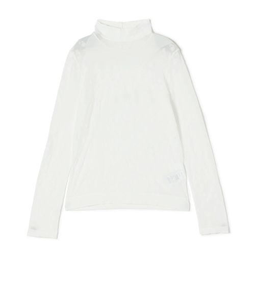 Mame Kurogouchi(マメ クロゴウチ)】 Knitted High Neck Top