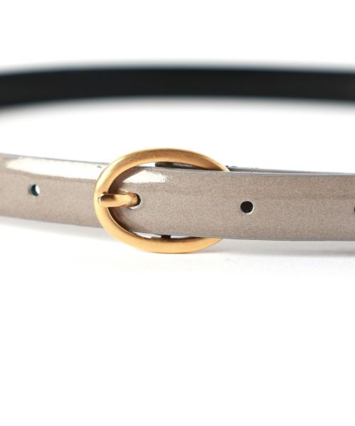 Mame Kurogouchi(マメ クロゴウチ)】 Cow Hide Leather Narrow
