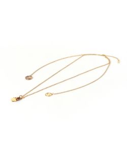 Chloe クロエチャムネックレス CHC25SFO06CB7 9DC Chloé Charmsネックレス の金色 CHC25SFO06CB79DC | Chloé JP