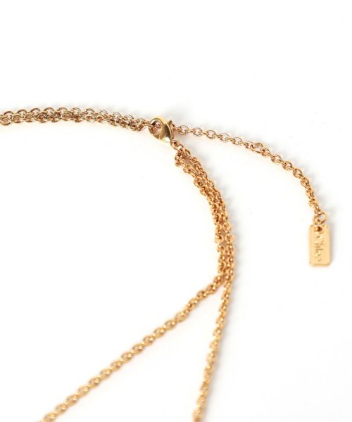 Chloe クロエチャムネックレス CHC25SFO06CB7 9DC Chloé Charmsネックレス の金色 CHC25SFO06CB79DC | Chloé JP