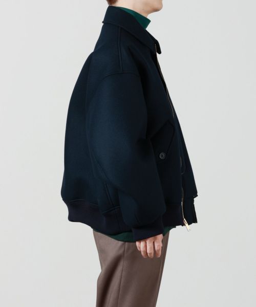 kolor カラー　ブルゾンコート アシンメトリーカラー ブルゾン cb-3 chw1467-ファッション通販