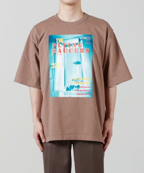 kolor カラー　グラフィックTシャツ Kolor グラフィック Tシャツ | ブラック | FARFETCH JP