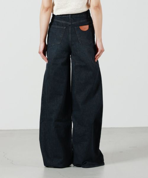 Chloe(クロエ)】 ハイライズ ワイドレッグジーンズ｜PARIGOT