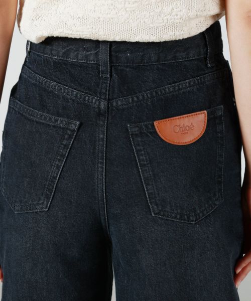 Chloeクロエ ハイウエスト ワイドレッグ ジーンズ Chloe(クロエ)】 ハイライズ ワイドレッグジーンズ｜PARIGOT
