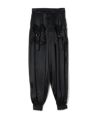 SEE by Chloe サテン カーゴパンツ ダークグレー 中古良品シルク素材 1.jpg