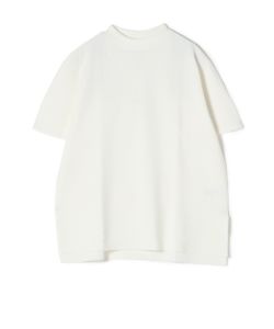 CFCL(シーエフシーエル)】 GARTER MOCKNECK SHORT SLEEVE TEE SHIRT