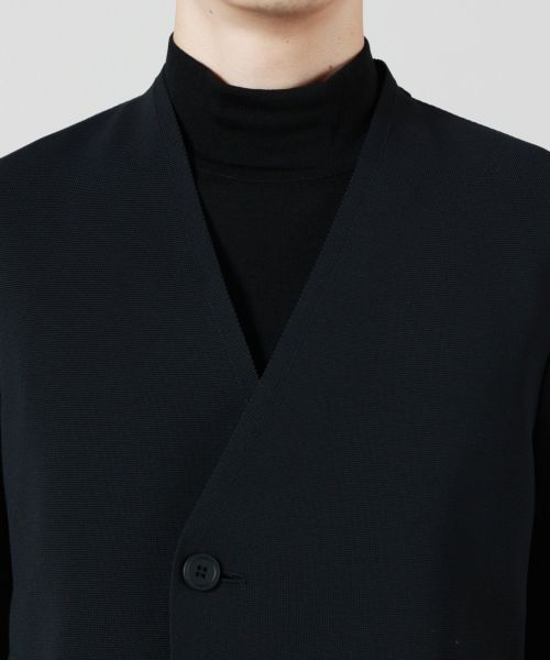 CFCL(シーエフシーエル)】 MILAN DOUBLE BREASTED COLLARLESS JACKET