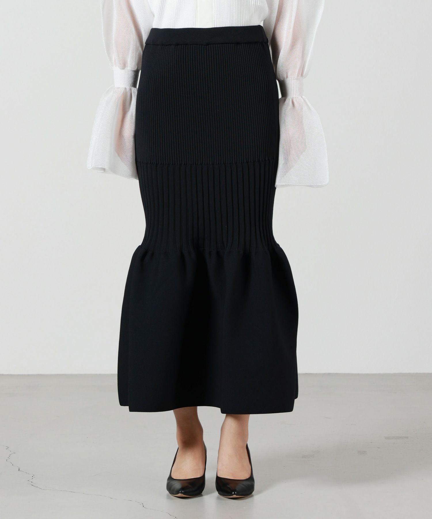 CFCL(シーエフシーエル)】 FLUTED MERMAID SKIRT｜PARIGOT ONLINE  