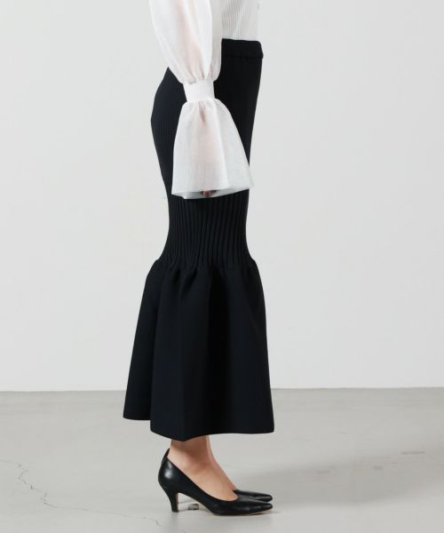 CFCL(シーエフシーエル)】 FLUTED MERMAID SKIRT｜PARIGOT