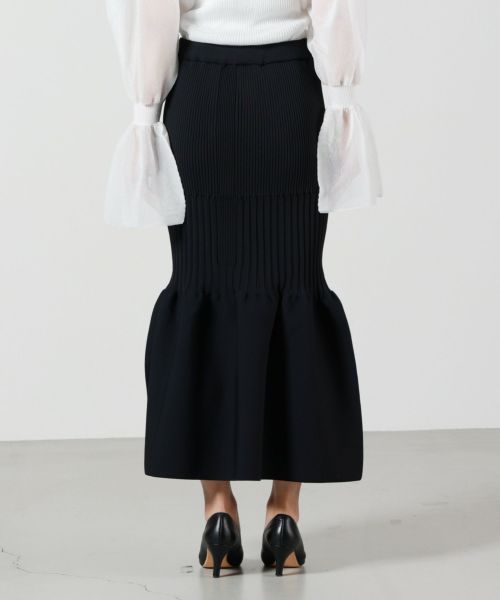 CFCL(シーエフシーエル)】 FLUTED MERMAID SKIRT｜PARIGOT