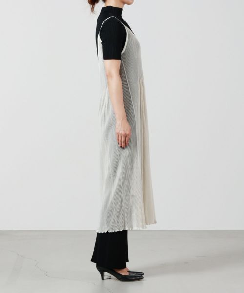CFCL(シーエフシーエル)】 HYPHA LUCENT GLITTER CAMISOLE DRESS