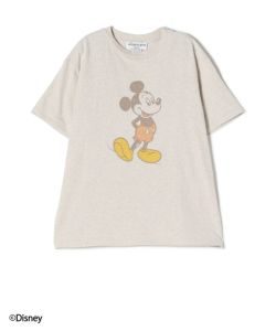 AMERICANA(アメリカーナ)】 Mickey Mouse/ミッキーマウス/プリントT