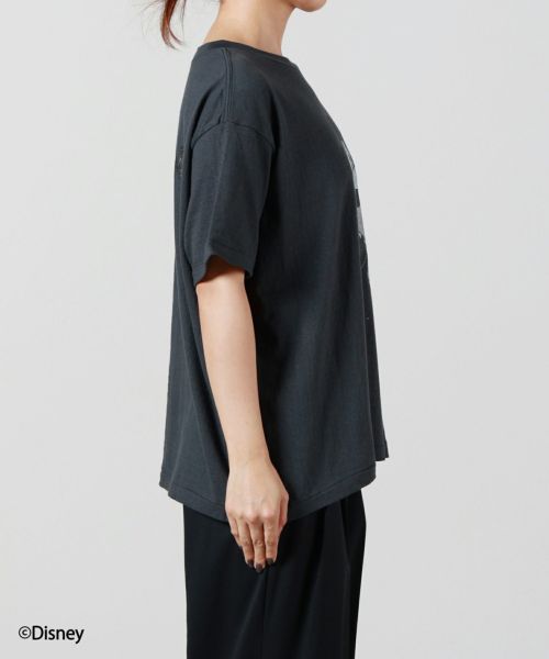 アメリカーナ×ハグオーワー⭐️ミッキーマウス フレンチスリーブT-sh