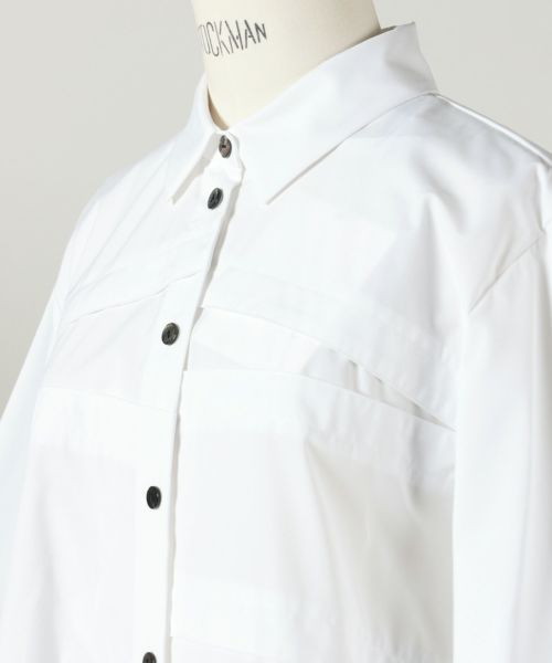 トップス ENFOLD STEP SHIRT 300IA530-0171 ENFOLD(エンフォルド)】 STEP SHIRT｜PARIGOT ONLINE（パリゴ