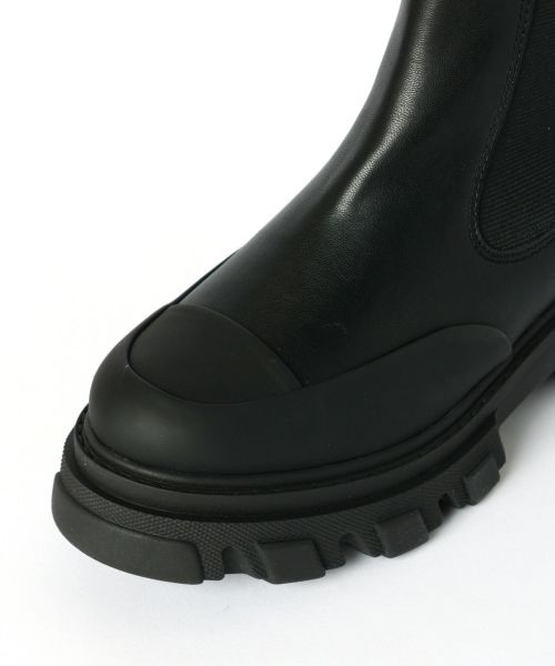 GANNI(ガニー)】 CLEATED HIGH CHELSEA BOOTS｜PARIGOT ONLINE