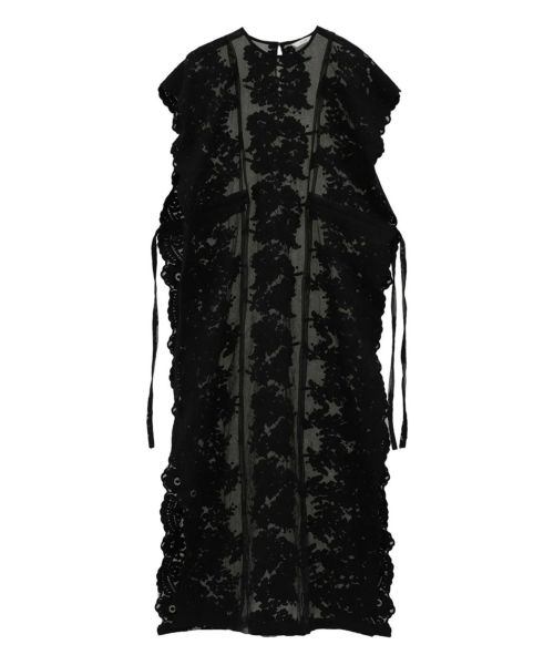 CLANE(クラネ)】 FLOWER SHEER LACE LONG TOPS｜PARIGOT ONLINE